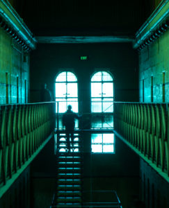 Menacing stairwell Menacing stairwell